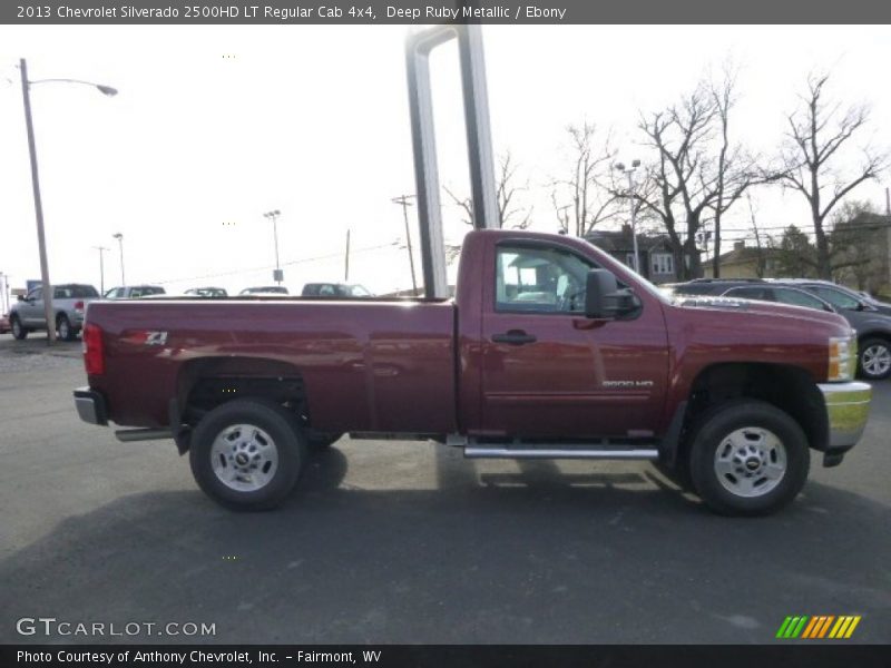 Deep Ruby Metallic / Ebony 2013 Chevrolet Silverado 2500HD LT Regular Cab 4x4