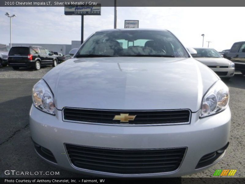 Silver Ice Metallic / Gray 2010 Chevrolet Impala LT