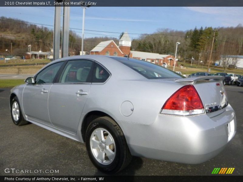 Silver Ice Metallic / Gray 2010 Chevrolet Impala LT