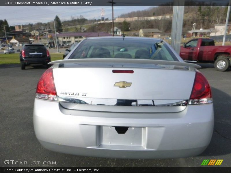 Silver Ice Metallic / Gray 2010 Chevrolet Impala LT