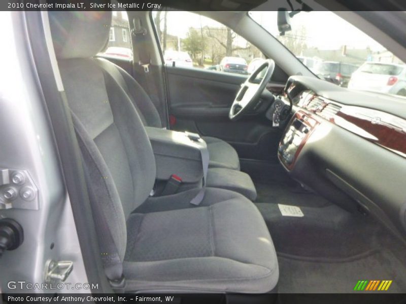 Silver Ice Metallic / Gray 2010 Chevrolet Impala LT