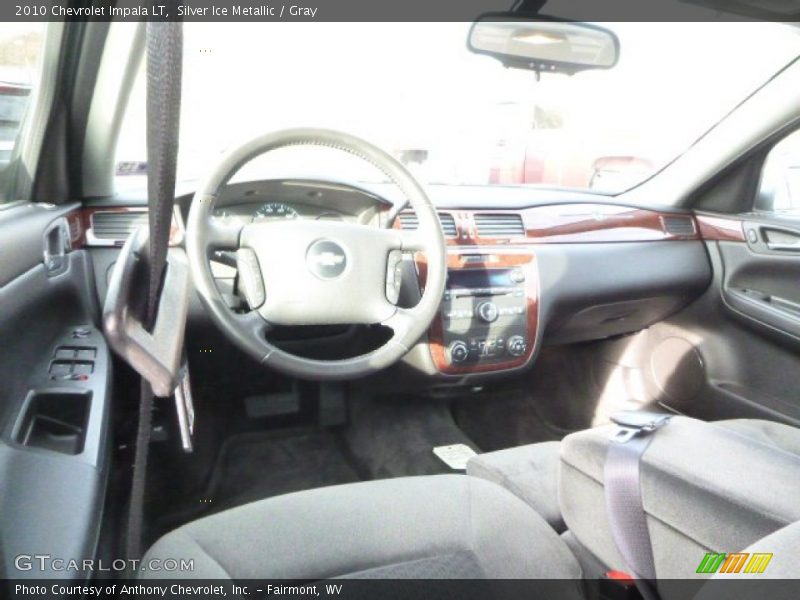 Silver Ice Metallic / Gray 2010 Chevrolet Impala LT