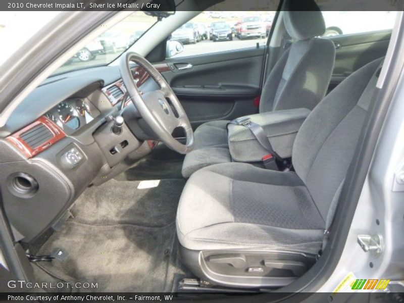 Silver Ice Metallic / Gray 2010 Chevrolet Impala LT