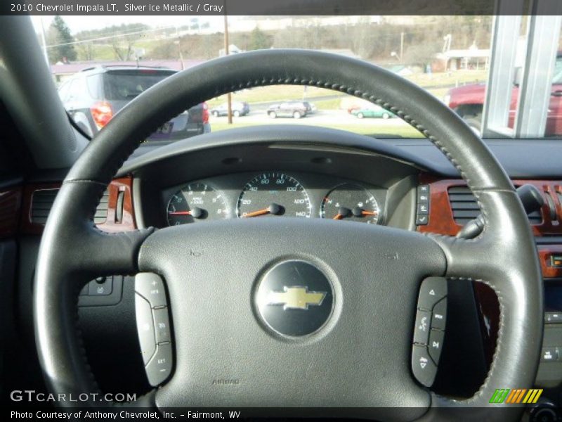 Silver Ice Metallic / Gray 2010 Chevrolet Impala LT