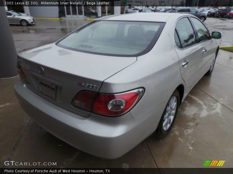 Millennium Silver Metallic / Beige Leather 2003 Lexus ES 300