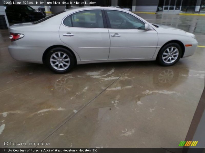 Millennium Silver Metallic / Beige Leather 2003 Lexus ES 300