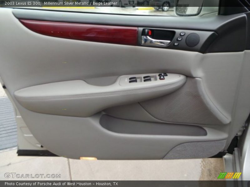 Millennium Silver Metallic / Beige Leather 2003 Lexus ES 300