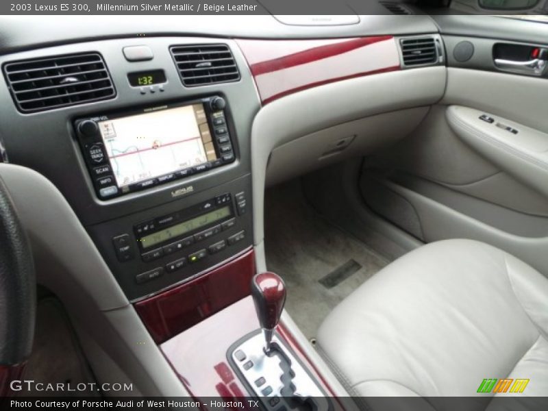 Millennium Silver Metallic / Beige Leather 2003 Lexus ES 300