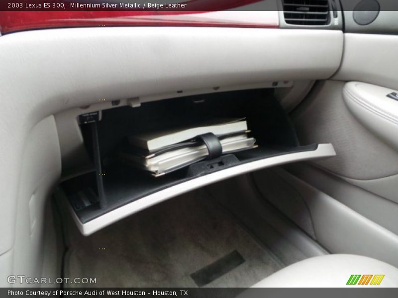 Millennium Silver Metallic / Beige Leather 2003 Lexus ES 300