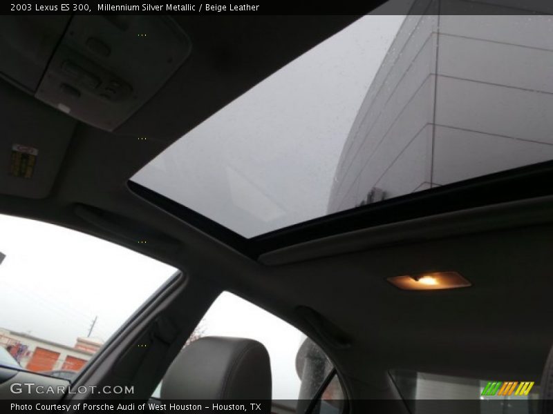 Millennium Silver Metallic / Beige Leather 2003 Lexus ES 300