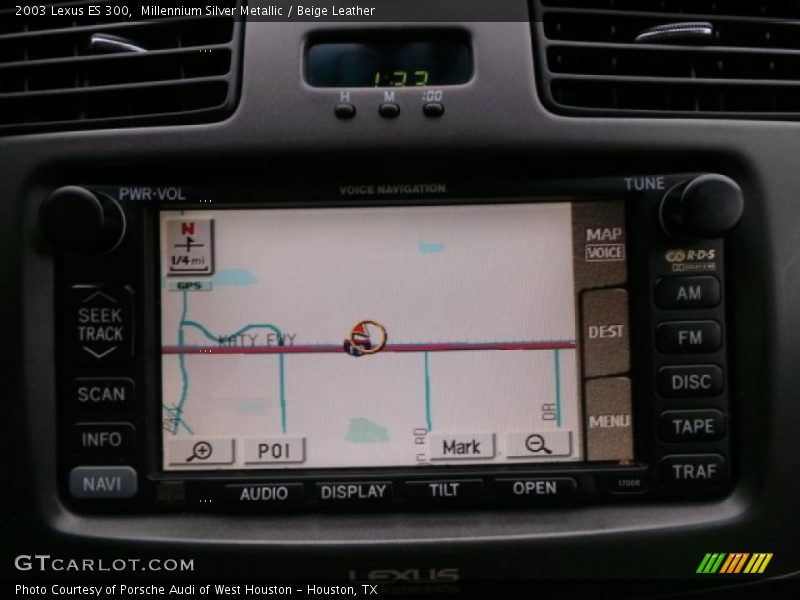 Millennium Silver Metallic / Beige Leather 2003 Lexus ES 300