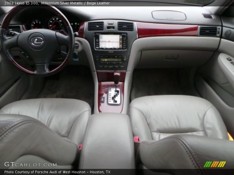 Millennium Silver Metallic / Beige Leather 2003 Lexus ES 300