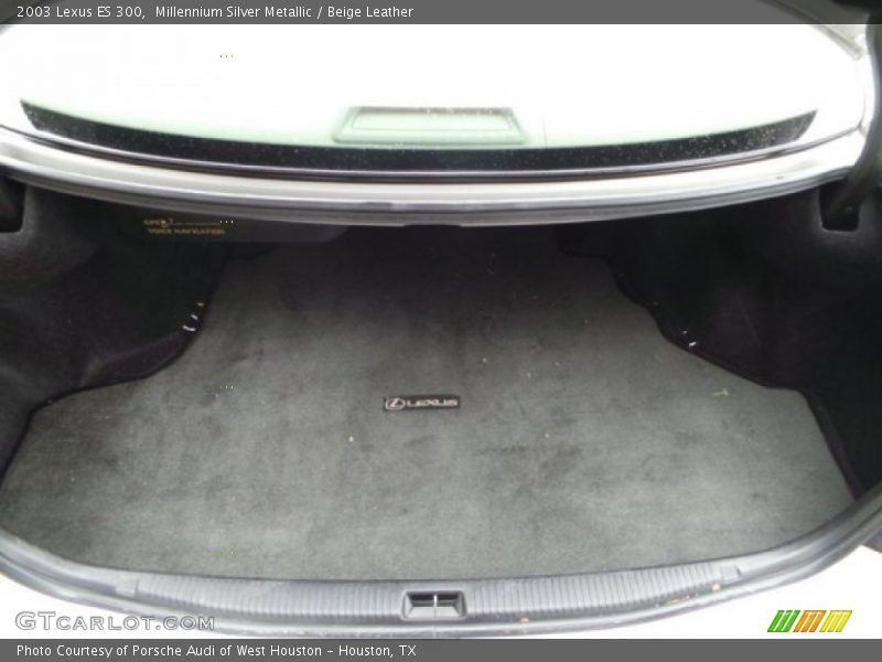 Millennium Silver Metallic / Beige Leather 2003 Lexus ES 300