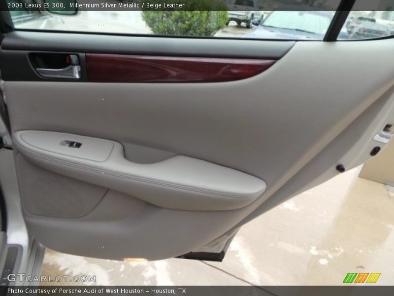 Millennium Silver Metallic / Beige Leather 2003 Lexus ES 300