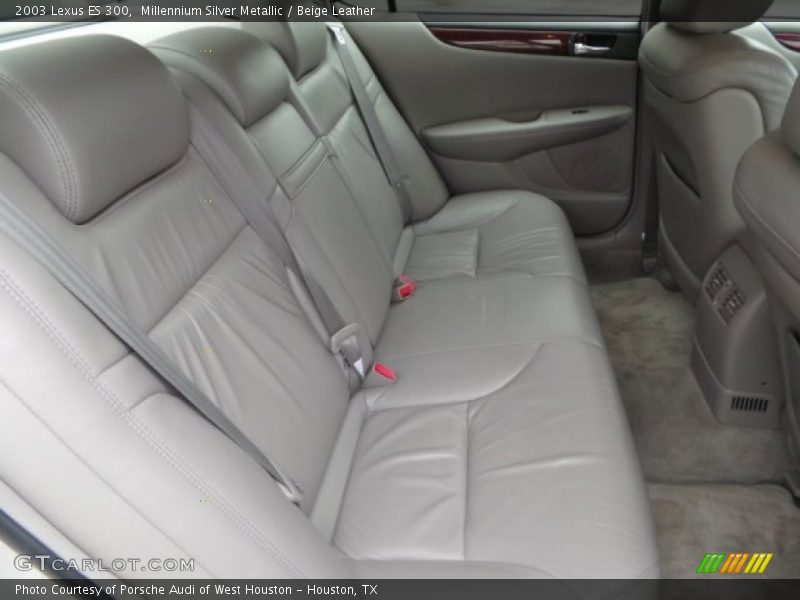 Millennium Silver Metallic / Beige Leather 2003 Lexus ES 300