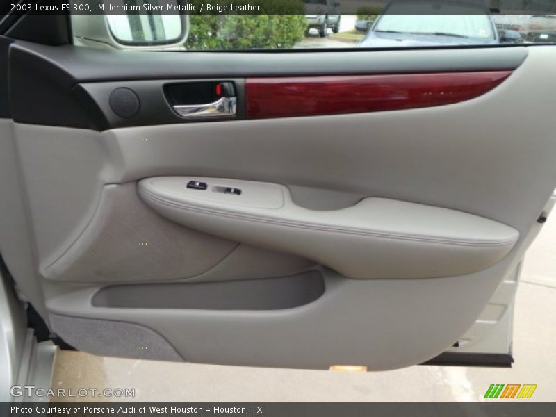 Millennium Silver Metallic / Beige Leather 2003 Lexus ES 300
