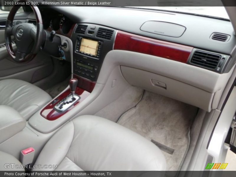 Millennium Silver Metallic / Beige Leather 2003 Lexus ES 300