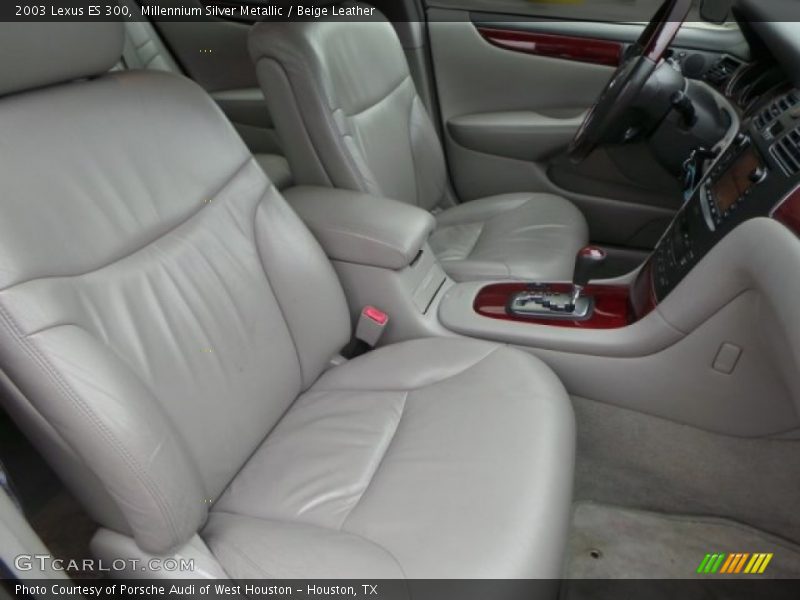 Millennium Silver Metallic / Beige Leather 2003 Lexus ES 300