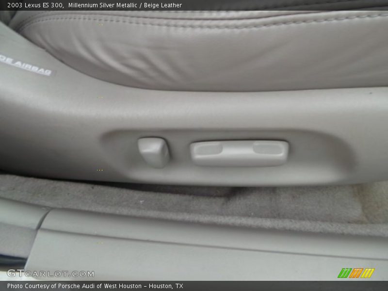 Millennium Silver Metallic / Beige Leather 2003 Lexus ES 300