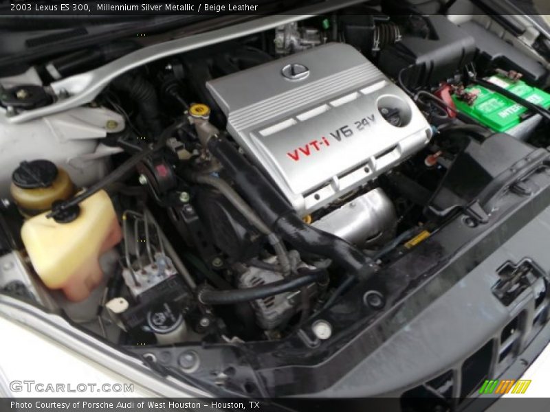 Millennium Silver Metallic / Beige Leather 2003 Lexus ES 300