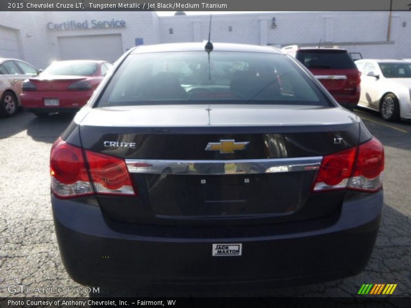 Tungsten Metallic / Jet Black/Medium Titanium 2015 Chevrolet Cruze LT