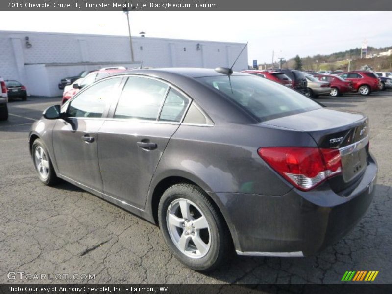 Tungsten Metallic / Jet Black/Medium Titanium 2015 Chevrolet Cruze LT