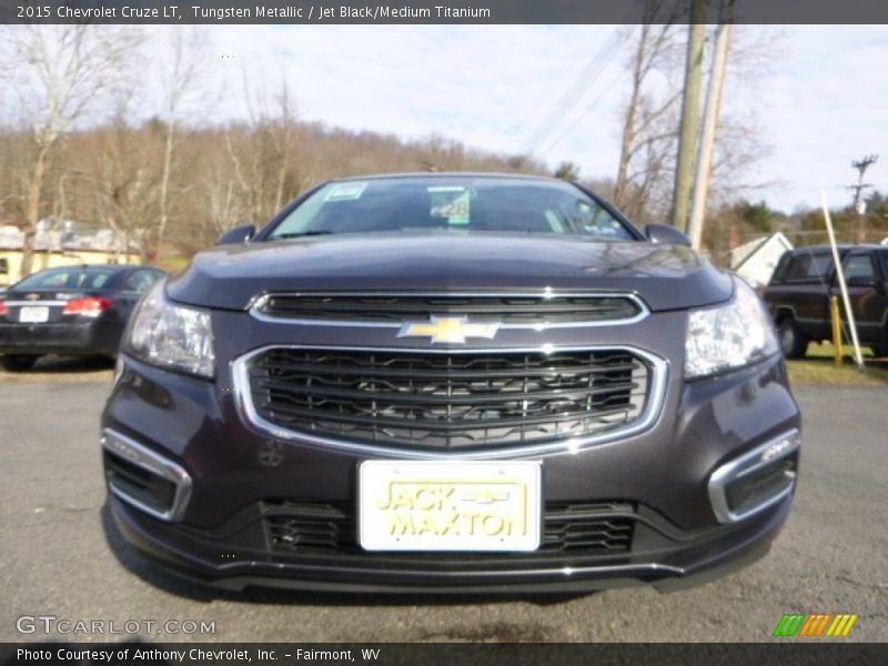Tungsten Metallic / Jet Black/Medium Titanium 2015 Chevrolet Cruze LT