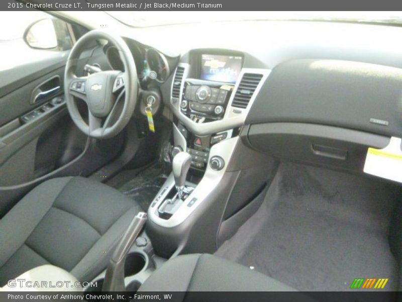 Tungsten Metallic / Jet Black/Medium Titanium 2015 Chevrolet Cruze LT