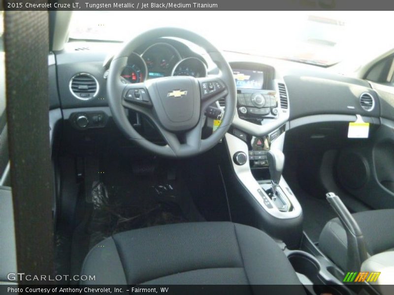 Tungsten Metallic / Jet Black/Medium Titanium 2015 Chevrolet Cruze LT
