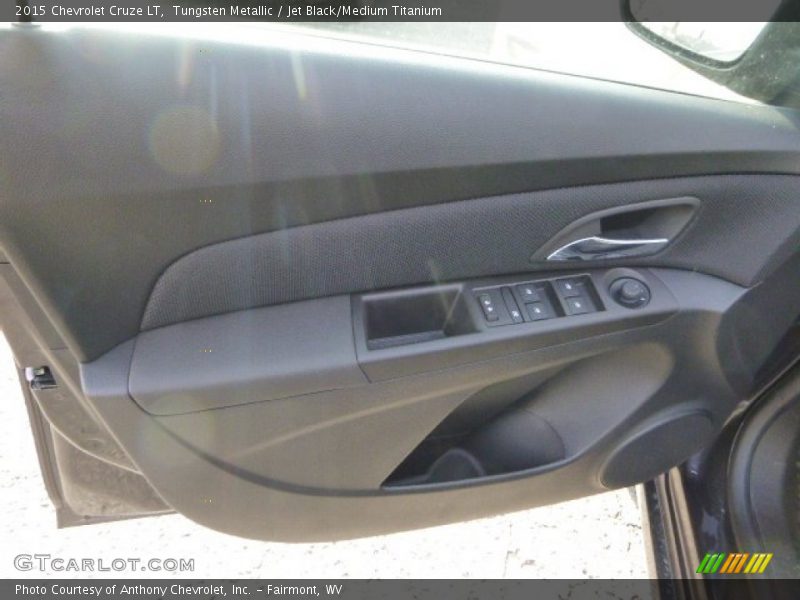 Tungsten Metallic / Jet Black/Medium Titanium 2015 Chevrolet Cruze LT