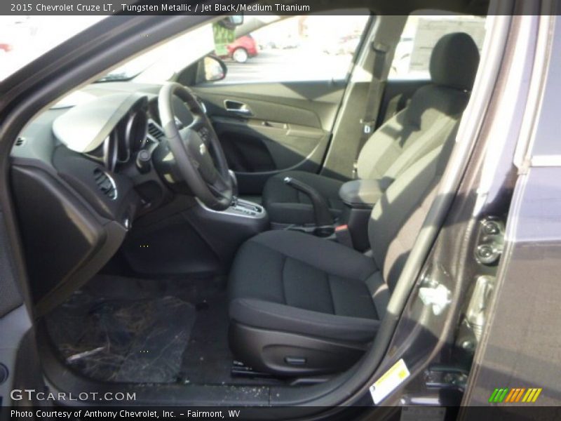 Tungsten Metallic / Jet Black/Medium Titanium 2015 Chevrolet Cruze LT