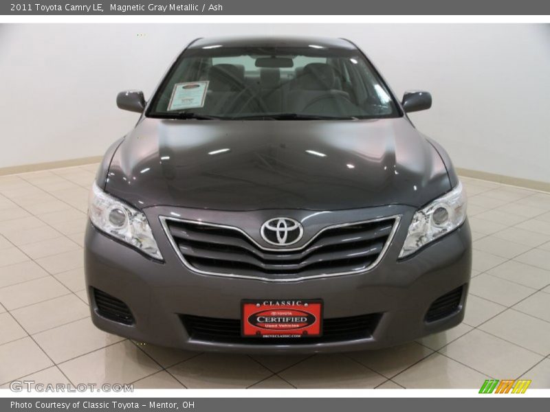 Magnetic Gray Metallic / Ash 2011 Toyota Camry LE
