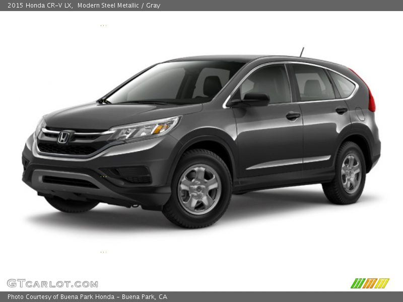 Modern Steel Metallic / Gray 2015 Honda CR-V LX