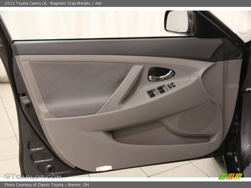 Magnetic Gray Metallic / Ash 2011 Toyota Camry LE