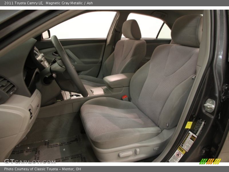 Magnetic Gray Metallic / Ash 2011 Toyota Camry LE