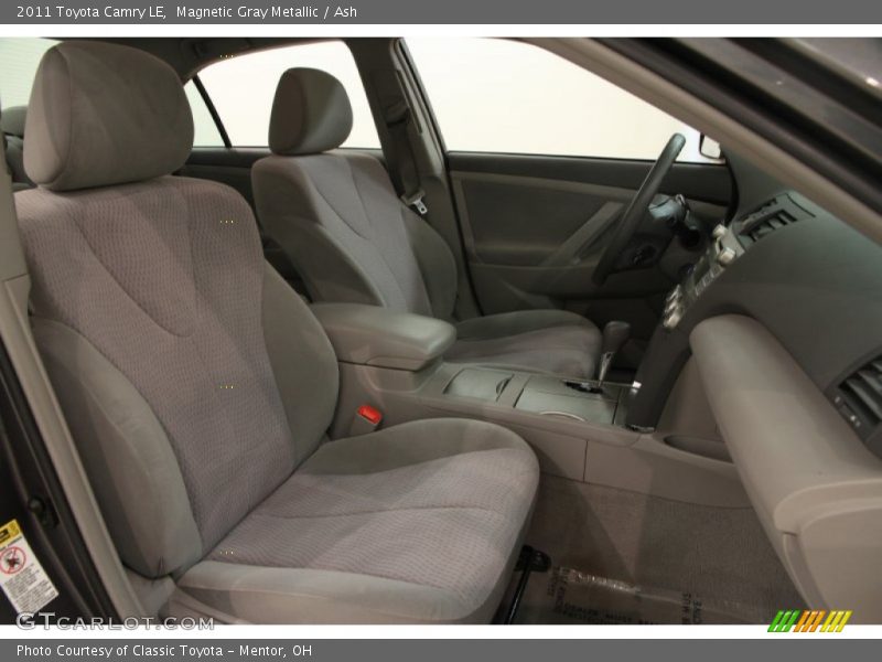 Magnetic Gray Metallic / Ash 2011 Toyota Camry LE