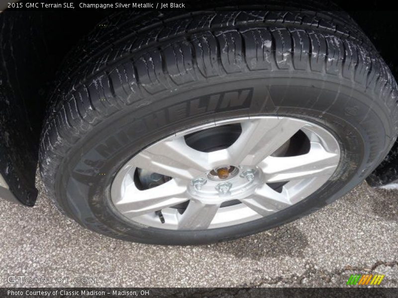 Champagne Silver Metallic / Jet Black 2015 GMC Terrain SLE
