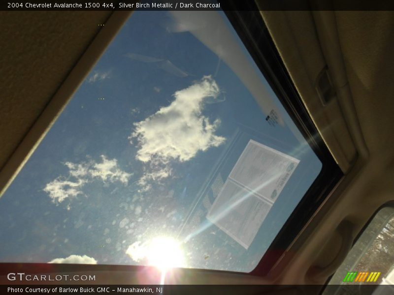 Silver Birch Metallic / Dark Charcoal 2004 Chevrolet Avalanche 1500 4x4