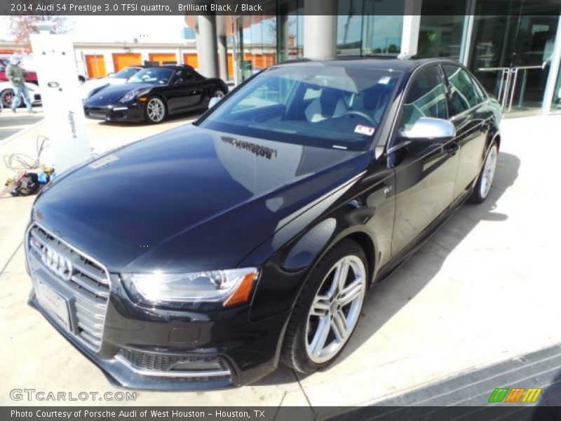 Brilliant Black / Black 2014 Audi S4 Prestige 3.0 TFSI quattro