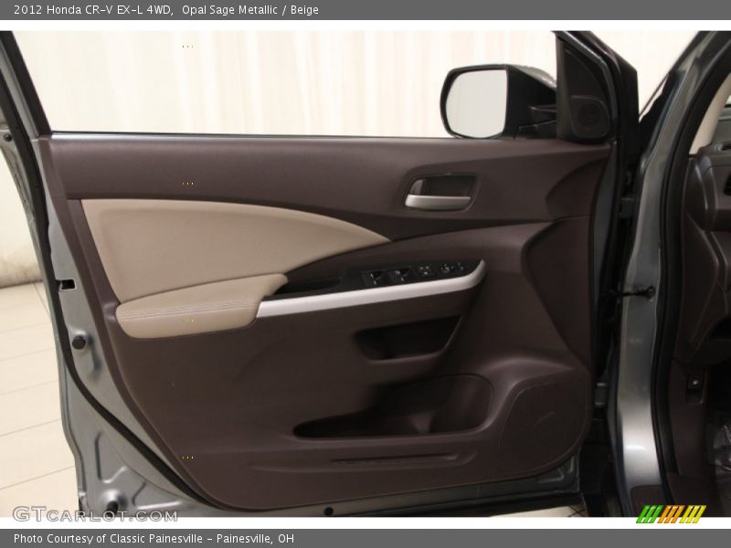 Opal Sage Metallic / Beige 2012 Honda CR-V EX-L 4WD