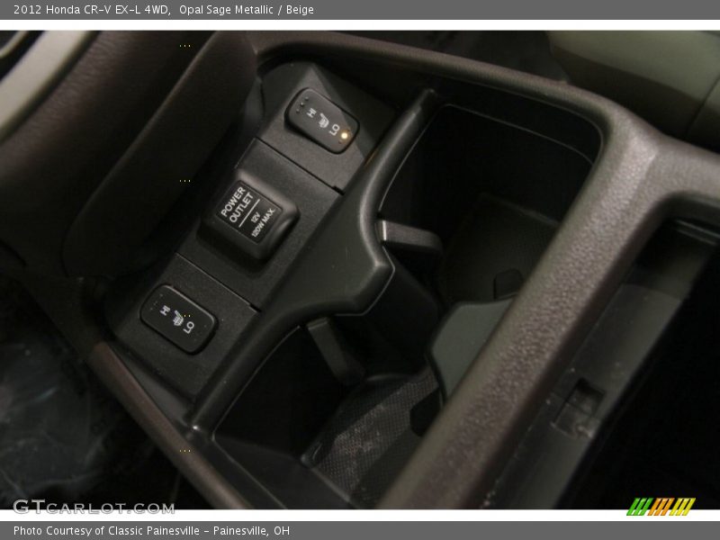 Opal Sage Metallic / Beige 2012 Honda CR-V EX-L 4WD