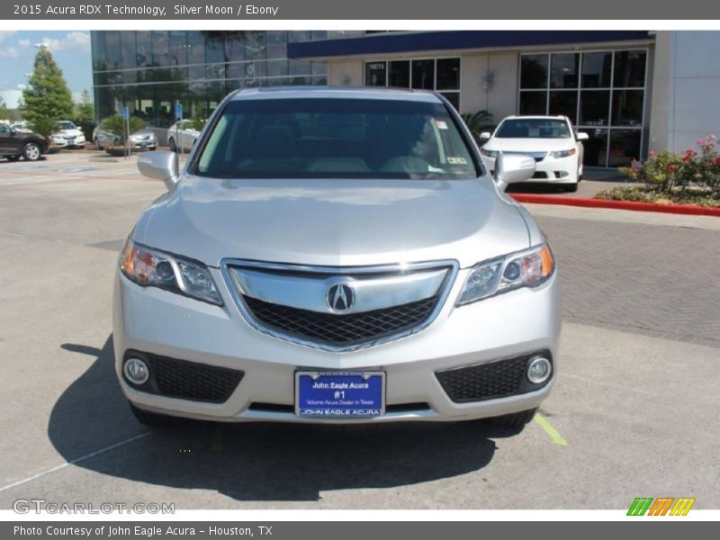 Silver Moon / Ebony 2015 Acura RDX Technology
