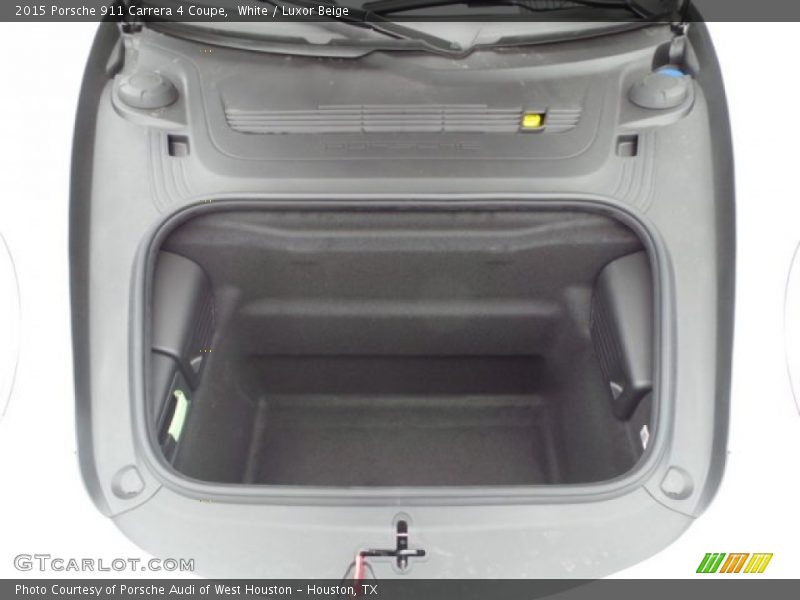  2015 911 Carrera 4 Coupe Trunk