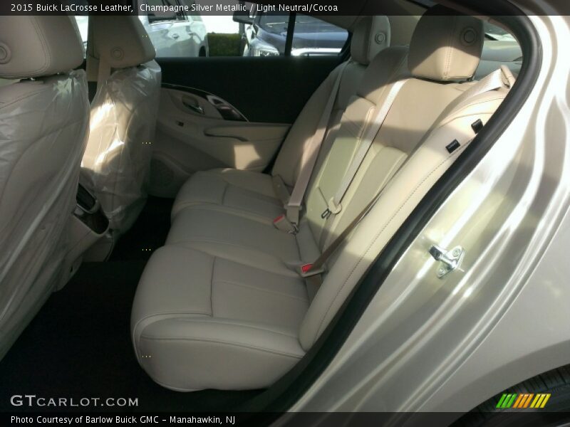 Champagne Silver Metallic / Light Neutral/Cocoa 2015 Buick LaCrosse Leather