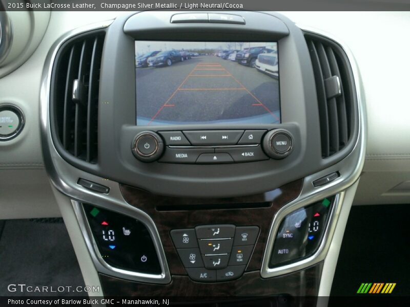 Champagne Silver Metallic / Light Neutral/Cocoa 2015 Buick LaCrosse Leather