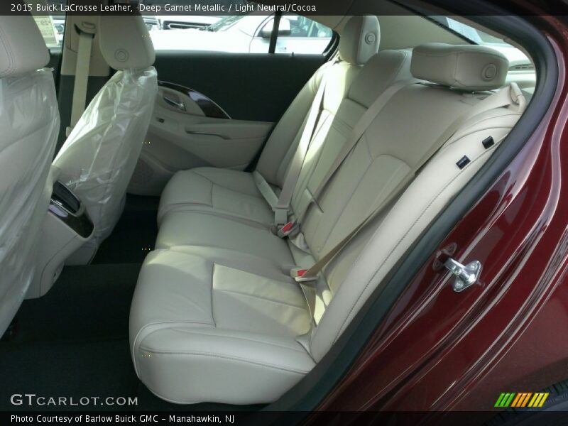 Deep Garnet Metallic / Light Neutral/Cocoa 2015 Buick LaCrosse Leather