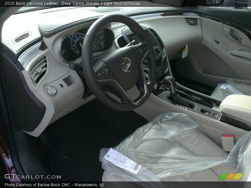 Deep Garnet Metallic / Light Neutral/Cocoa 2015 Buick LaCrosse Leather