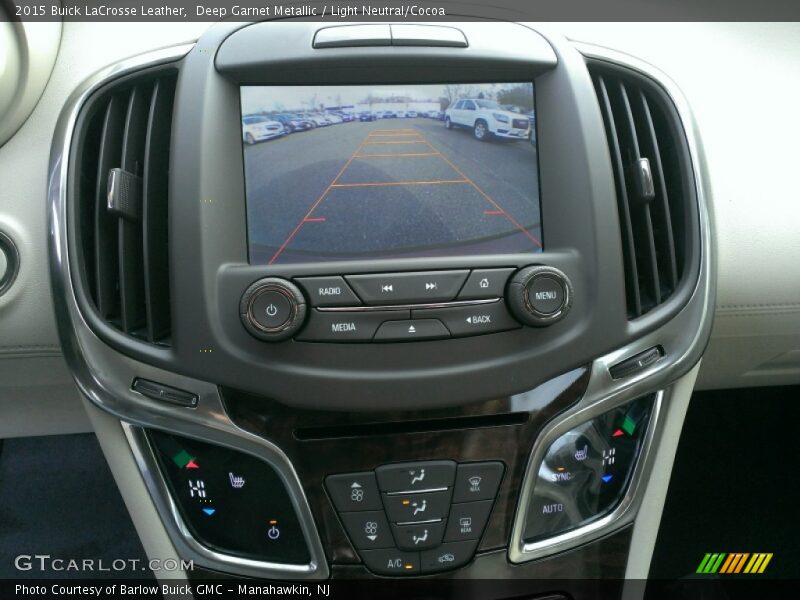 Deep Garnet Metallic / Light Neutral/Cocoa 2015 Buick LaCrosse Leather