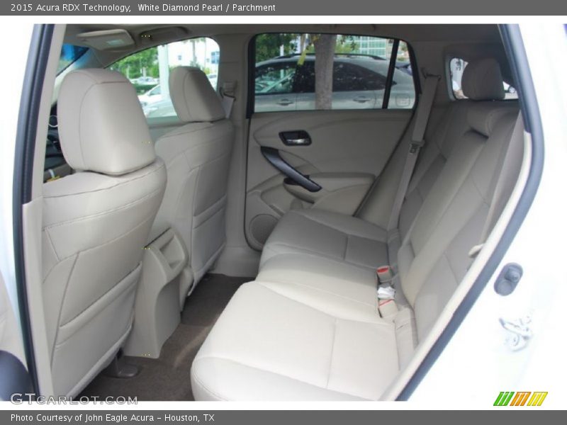 White Diamond Pearl / Parchment 2015 Acura RDX Technology