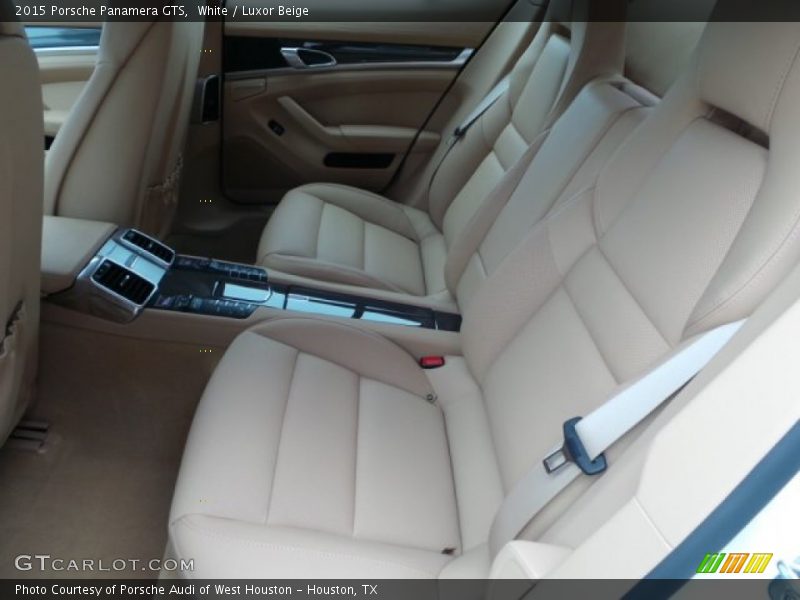 Rear Seat of 2015 Panamera GTS